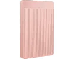 Ploutos® Harde Schijf - Draagbare Harde Schijf voor PC, Laptop & Console - Ultradunne Draagbare Harde Schijf - Roze - 12cm x 8cm x 2cm