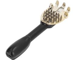Electric Rear Scratches, Electric Rear Cratcher Expanding To 18 Inch Itch Relief One-hand Scratchers with Long Handle Body Scratch Massage Tool for (Black)