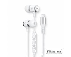 Grixx iPhone oortjes - EarPods voor iPhone en iPad - bedraad - met Microfoon en Afstandsbediening