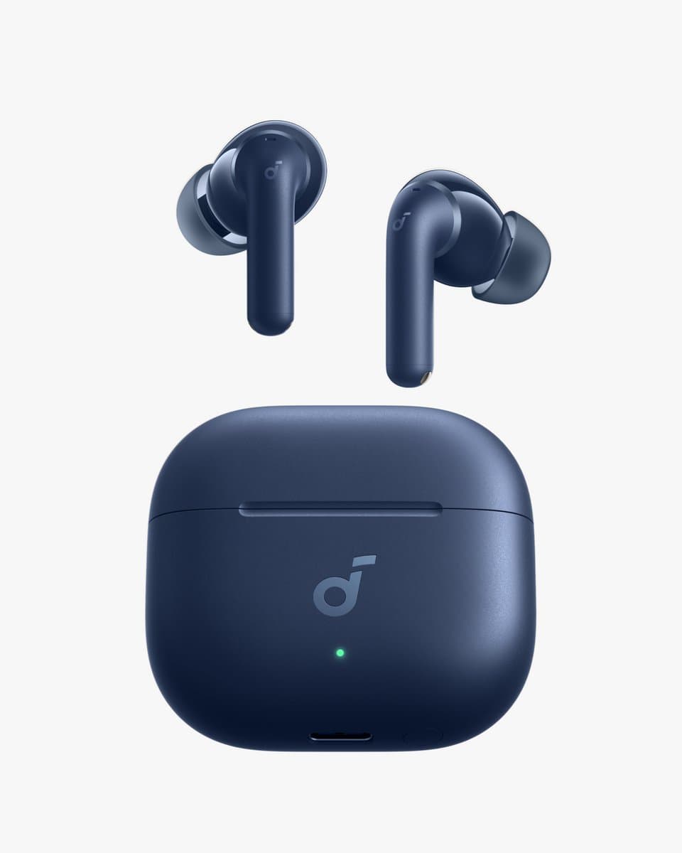 soundcore Anker P42i Draadloze Oordopjes, Adaptieve ANC Voor Dagelijks Geluid, Hi-Res Audio Met LDAC, Natuurlijke Modus Voor Concerten & Live Events, 56Uur Speeltijd, Al-Oproepen Met 6 Microfoons, Draadloos Opladen, IP55 — afbeelding 1