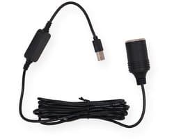 aladdien - USB C naar 12V Auto Sigarettenaansteker Adapter - Ideaal voor DVR en GPS - Voertuigaccessoire - Flexibel ontwerp - Oplaadmogelijkheden - ...