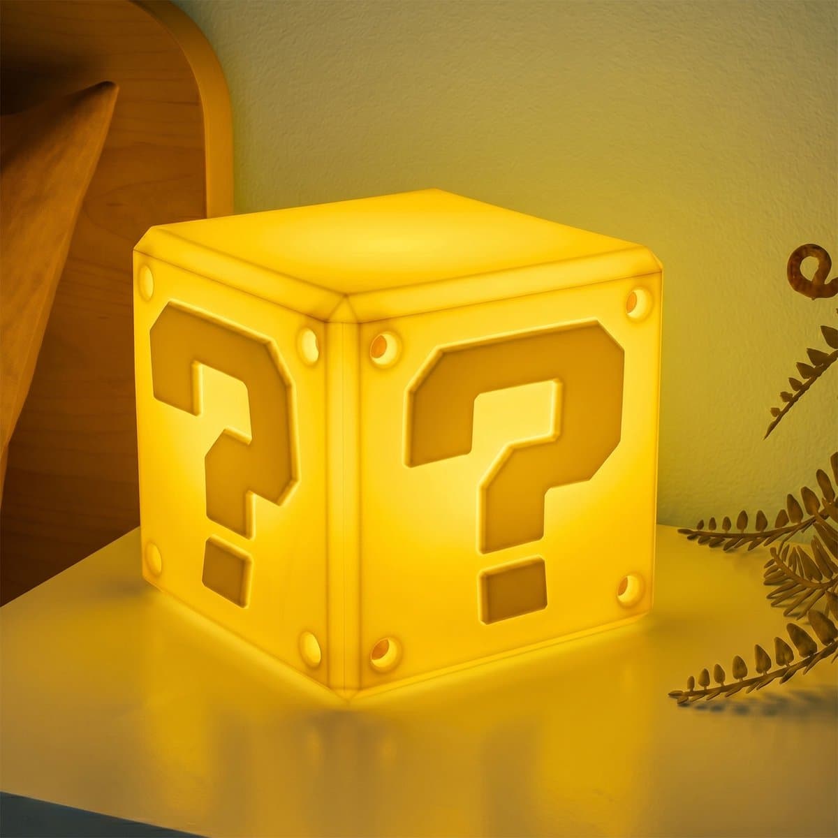 Super Mario Question Block siliconen lampje van Paladone — afbeelding 1