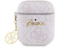 GUESS funda CHARM PU 4G Airpods 1/2 ROSA