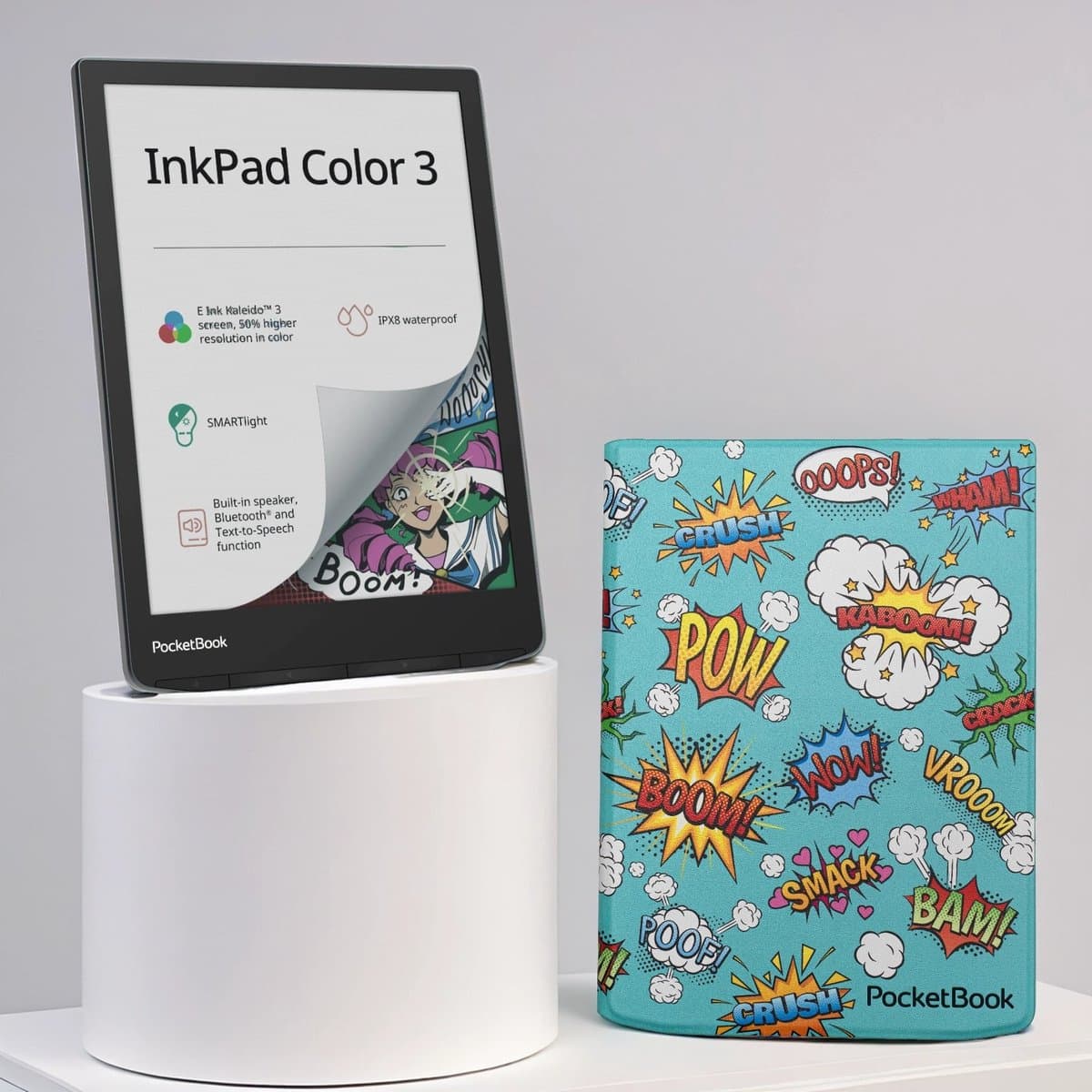 PocketBook InkPad Color 3 + Comic Flip Cover - Voordeelbundel — afbeelding 1