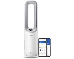 Philips 7000 Series Air Performer 2-in-1 Luchtreiniger en Ventilator - CADR 270m3/u - Ruimtes tot 70m2 - 3 laags HEPA Filtratie - Air+ app - Wit - AMF765/10