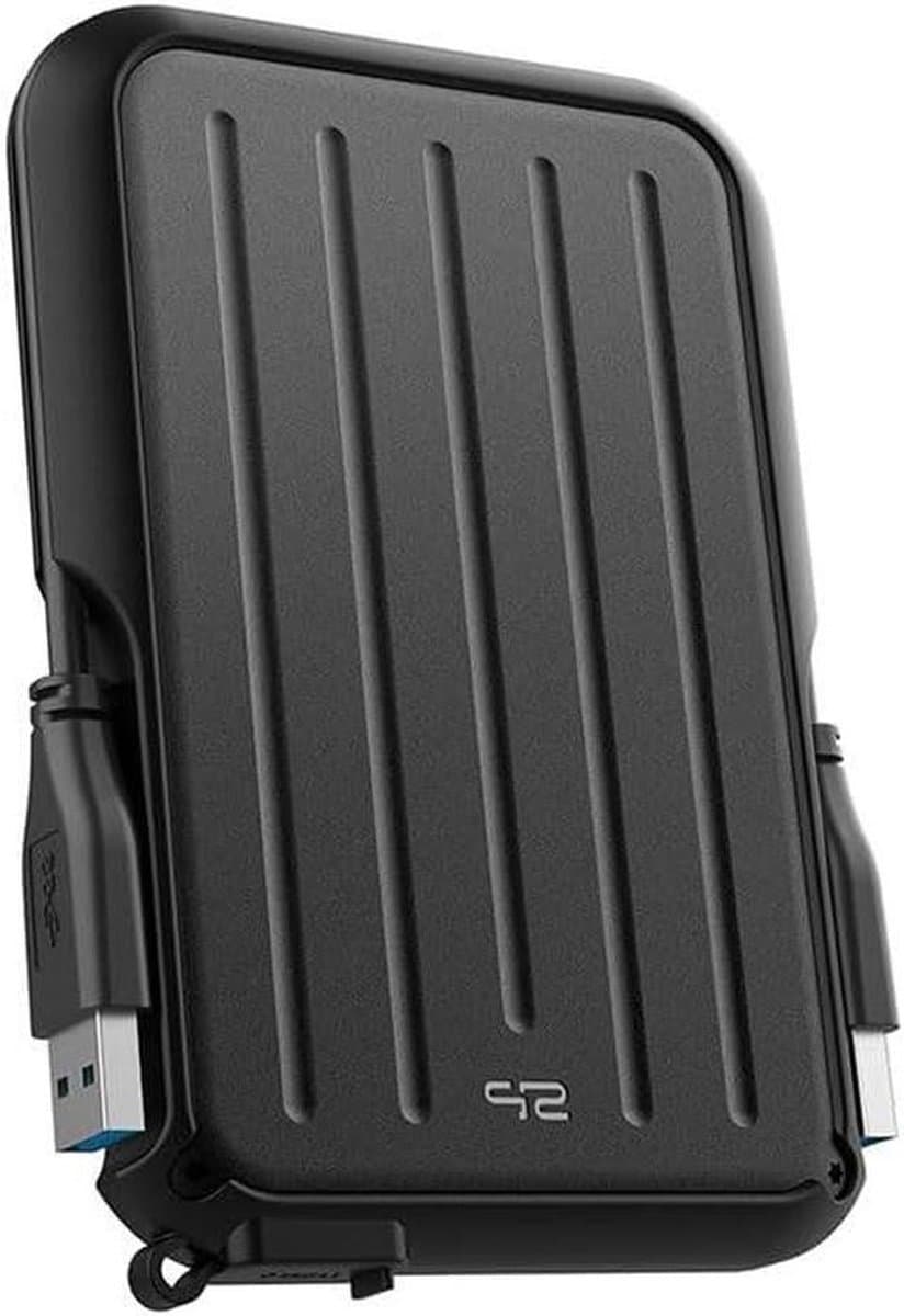 Externe Harde Schijf - Portable SSD Opslagstation - Bestanden Opslaan - Schokbestendig Ontwerp - 25 inch - Zwart — afbeelding 1