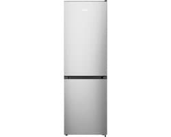 ETNA KCV587NRVS - Koel-vriescombinatie 187cm Hoog - Vrijstaand - RVS - Energielabel A - 302l - Super Freeze - 35 dB - LED verlichting