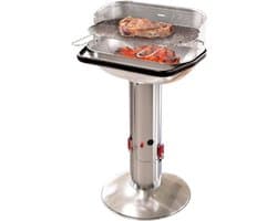 55 houtskoolbarbecue uit rvs 56 cm x 34 cm