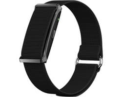 NOLATR Motion – Stappenteller & Hartslagmeter – Activity Tracker – Dames & Heren – Zwart – Slaapmonitor – 45-60 Dagen Batterij – Zonder Abonnement