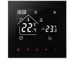 Slimme Wifi Thermostaat voor Elektrische Vloerverwarming met Touchscreen en App Bediening