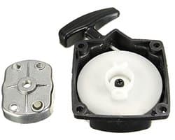 Byshayne- Pull Starter Universeel - Draagbare Terugslag - Grasmaaiers/Bushcutters - Montage - Afstand Bevestigingsgaten 67mm - Lengte Touw 85cm - Startmechanisme