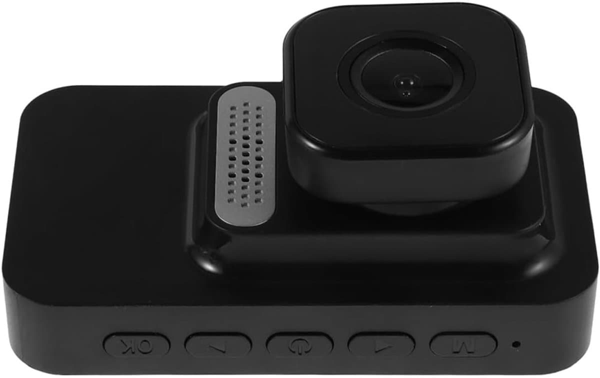 Ingebouwde Camera voor Vrachtwagen en Voertuig met Dubbele Opname – Eenvoudige Installatie – Zwarte ABS-behuizing – Voor Dashcam voor Verkeersveiligheid — afbeelding 1