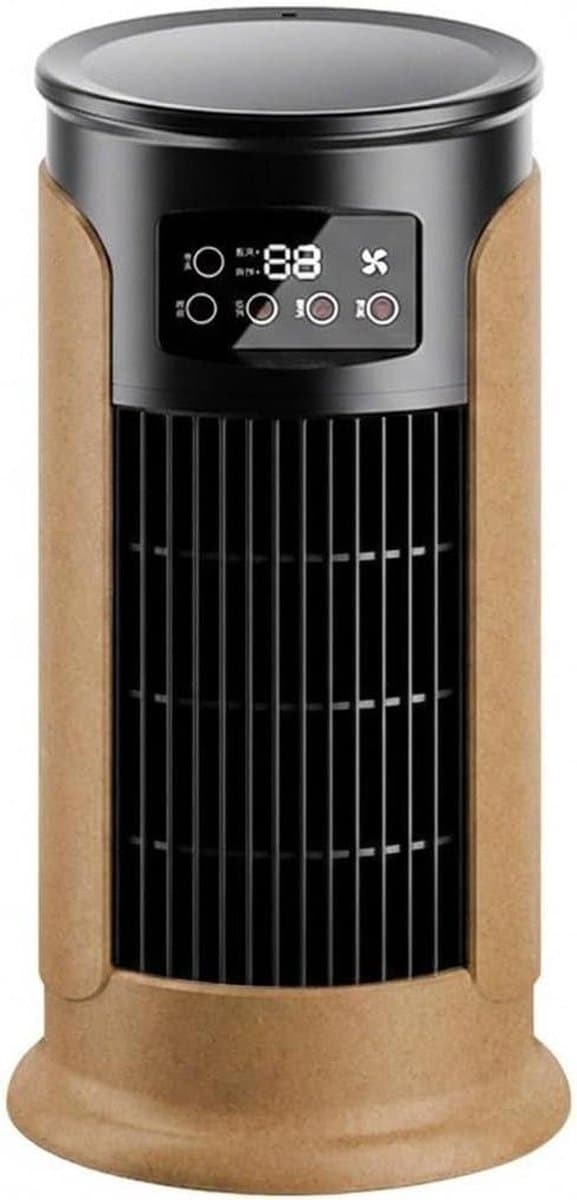 Mobiele Airco - Persoonlijke Koeler - Persoonlijke Verkoeling - Zonder Afvoerslang - 15.5 x 15.5 x 29.5 cm - Zandbruin — afbeelding 1