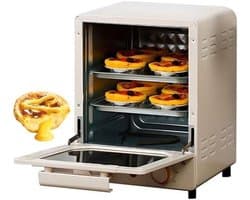 Mini Oven Air Fryer aanrecht 15L met instelbare temperatuur en timer