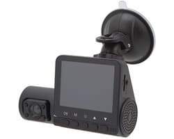 Dailygoods - 3-Kanaals Dashcam met 1080P Voor- en Achtercamera