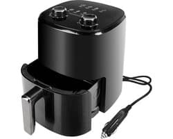 Heteluchtfriteuse - Airfryer - Gezond Koken - Snelle Luchtcirculatie - 4 Liter - Zwart