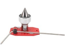 Dailygoods- Bladbalancer Hoge Sterkte - Muurbevestiging - Verstelbare Peilstok - Trekmagneet 120 lb - Compatibel met -Matic - Geschikt voor mesgatmaten 5/16" tot 1-1/2 - Messenbalancer