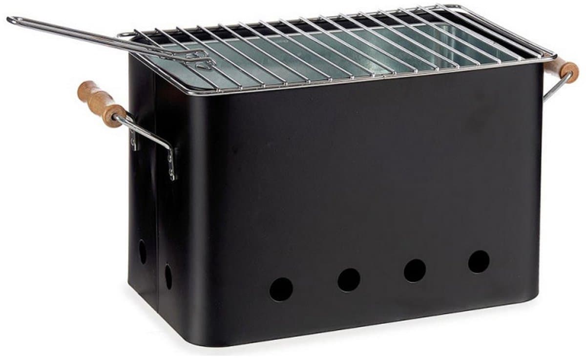 Barbecue Draagbare Met handvatten Ijzer (20,5 x 20,7 x 32 cm) — afbeelding 1