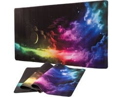 Verk Group Gaming Muismat | Galaxy | Muismat XXL | 90x40 cm | Muismat XXL Gaming | Bureauonderlegger