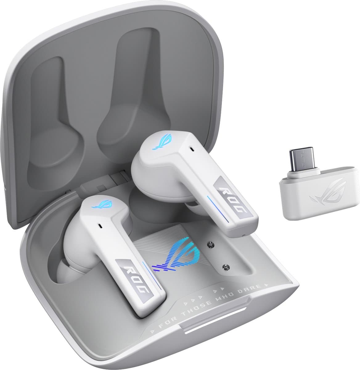 ASUS ROG Cetra True Wireless SpeedNova White - Draadloze oordopjes - Bluetooth - In-ear - Wit — afbeelding 1