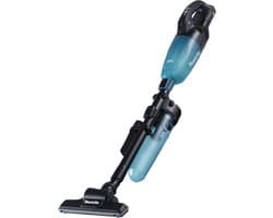 Makita CL001GZ21 Accu Steelstofzuiger Zwart Blauw + Stofafscheider XGT 40V Max Basic Body