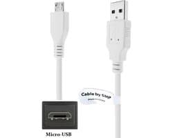 OneOne 3,2m Micro USB kabel. Extra sterke laadkabel. Stevig oplaadkabel snoer past op Ultimate Ears Blast, Boom 1, Boom 2, Boom 3, Megablast, Megaboom, Megaboom 3, Roll 1, Roll 2, Wonderboom 1 & 2