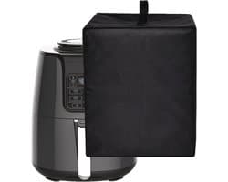 Airfryer-hoes Zware hittebestendige waterdichte stof stofvrije airfryer-hoes Geschikt voor Ninja AF101 4 quart airfryer / Instant Vortex Plus 6 quart XL airfryer (zwart)