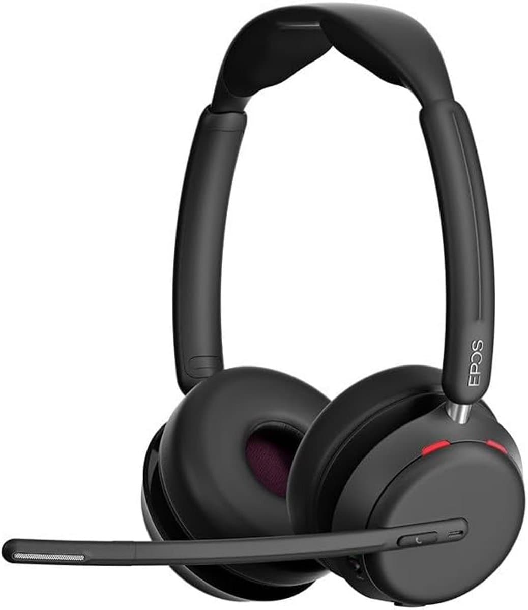 Stereo Bluetooth Headset met ANC en Contactloos Oplaadstation — afbeelding 1