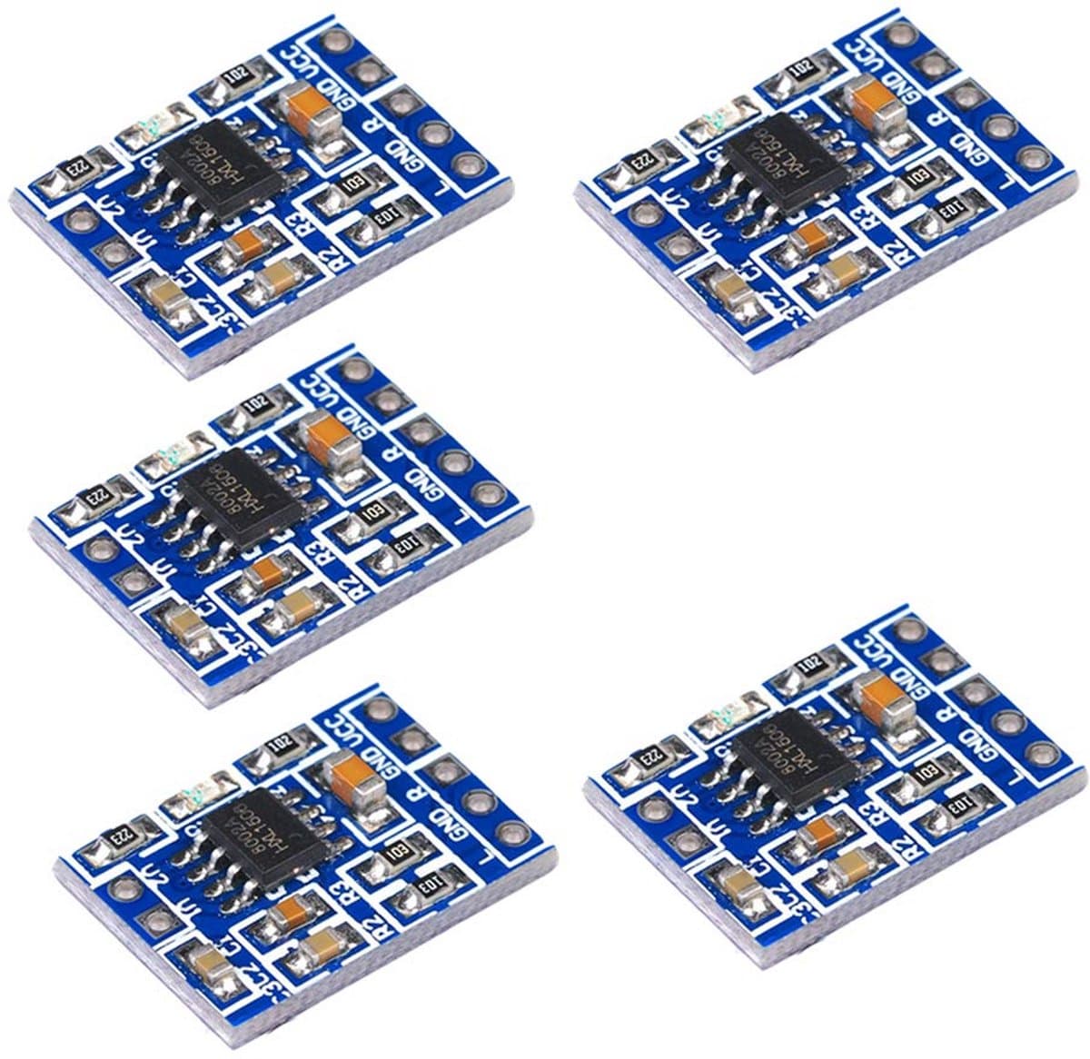 5 stuks Mini Audio Versterker Board 3W Mono Klasse-D Module voor DIY Audio Projecten — afbeelding 1
