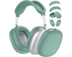 4-in-1 Siliconen Beschermhoes Set voor AirPods Max (USB-C Compatibel) - Anti-Kras & Zweetbestendig