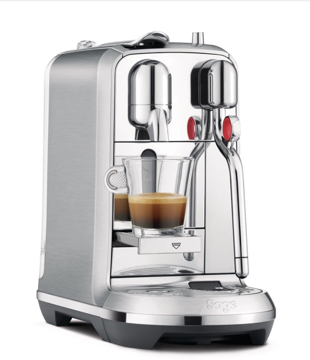 Sage the Creatista Plus Brushed Stainless Steel SNE800BSS Nespresso Koffiecupmachine — afbeelding 1