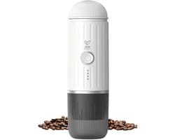 JOR Products® - Draagbare Espressomachine - Koffiebonen & Nespresso - Wit