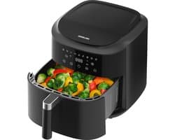 Dewelling XL 9L Airfryer AF80D10 – 2350W Heteluchtfriteuse met 360° Luchtcirculatie, 9 Programma’s