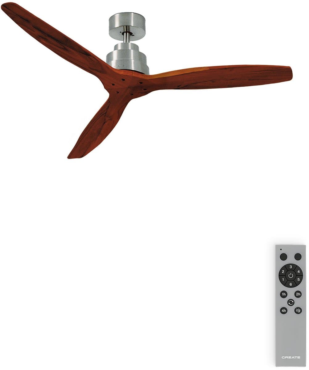 CREATE - Stille plafondventilator van 40 W met technische ABS-bladen, verkrijgbaar in verschillende maten - M - Geen licht - Afstandsbediening - WIND STYLANCE — afbeelding 1