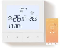 Slimme Wifi Thermostaat voor Elektrische en Water Vloerverwarming met Spraakbesturing