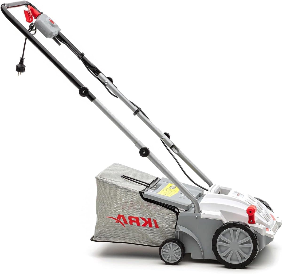 Elektrische Verticuteermachine – Gazonbeluchter – Grondbeluchter – Verticuteerwals – Mosverwijderaar – 1500 Watt Motor – 32 cm Werkbreedte — afbeelding 1
