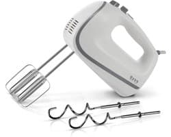 Kneden en Mixen Machine 450W - Handmixer en Deegkneedmachine met Garde en Kneedhaken
