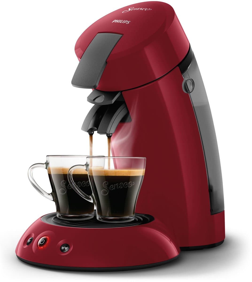 Senseo Original HD6553 Vrijstaand Half automatisch Koffiepadmachine 0.7l Rood — afbeelding 1