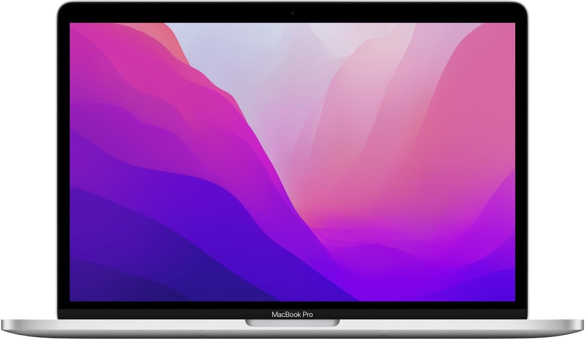 Apple MacBook Pro (2022) MNEQ3N/A - 13.3 inch - Apple M2 - 512 GB - Zilver — afbeelding 1