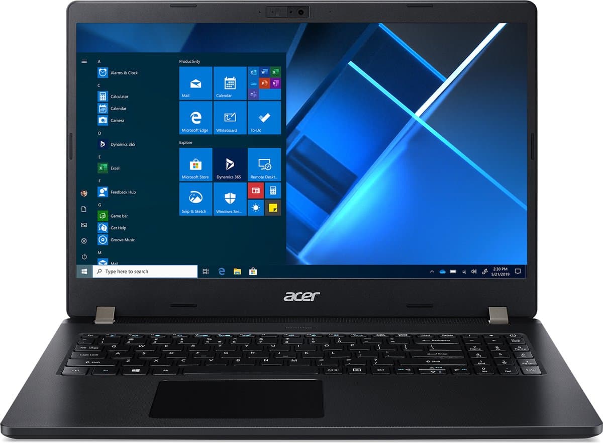 Acer TravelMate P2 P215-53-5278 Intel® Core™ i5 i5-1135G7 Laptop 39,6 cm (15.6") HD 8 GB DDR4-SDRAM 256 GB SSD Wi-Fi 6 (802.11ax) Windows 10 Pro Zwart — afbeelding 1
