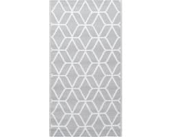 vidaXL - Buitenkleed - ARAKIL - 190x290 - cm - PP - grijs