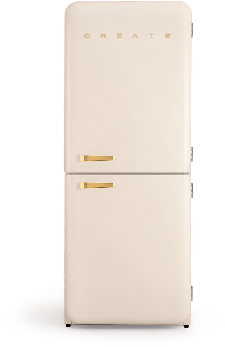 CREATE - Koelkast in retro stijl - FRIDGE RETRO COMBI 401 L — afbeelding 1