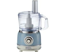 Ariete 1781/05 - Vintage food processor- 1000W - 2L inhoud - 2 snelheden - Blauw