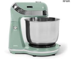 RFWR® Keukenmachine 250W met 3L Kom en 6 Snelheden voor Desserts en Gerechten