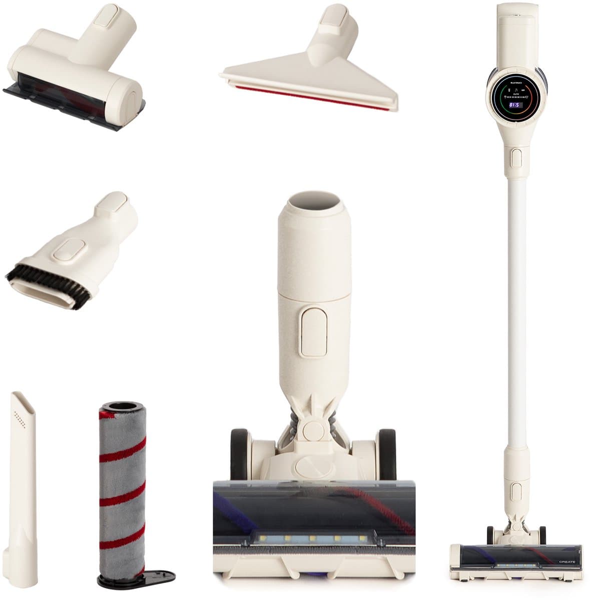 CREATE - 25,9V draadloze staande stofzuiger met lange levensduur van de accu - CYCLONE FORCE PRO — afbeelding 1
