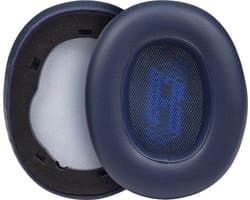 2 Stuks Oorkussens Geschikt Voor JBL Live 650BT NC / 660 NC Koptelefoon - oorkussens jbl - koptelefoon jbl - Zacht Schuim - Eiwitleer - Donkerblauw