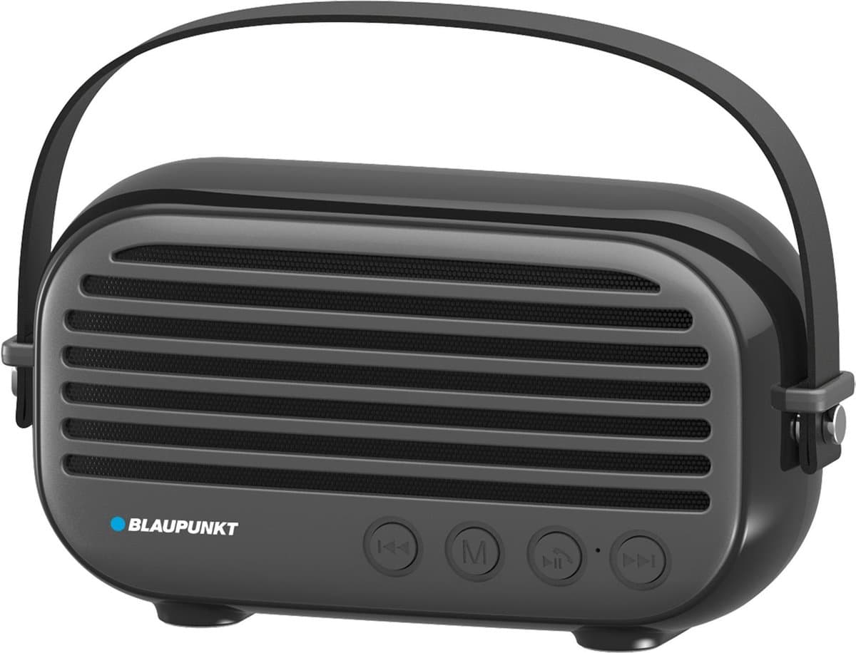 Blaupunkt Speaker Vintage FM Radio Zwart — afbeelding 1