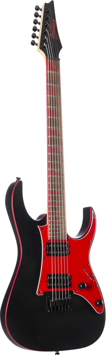 Ibanez GRG131DX-BKF - Gitaar - Elektrisch - Zwart/rood — afbeelding 1