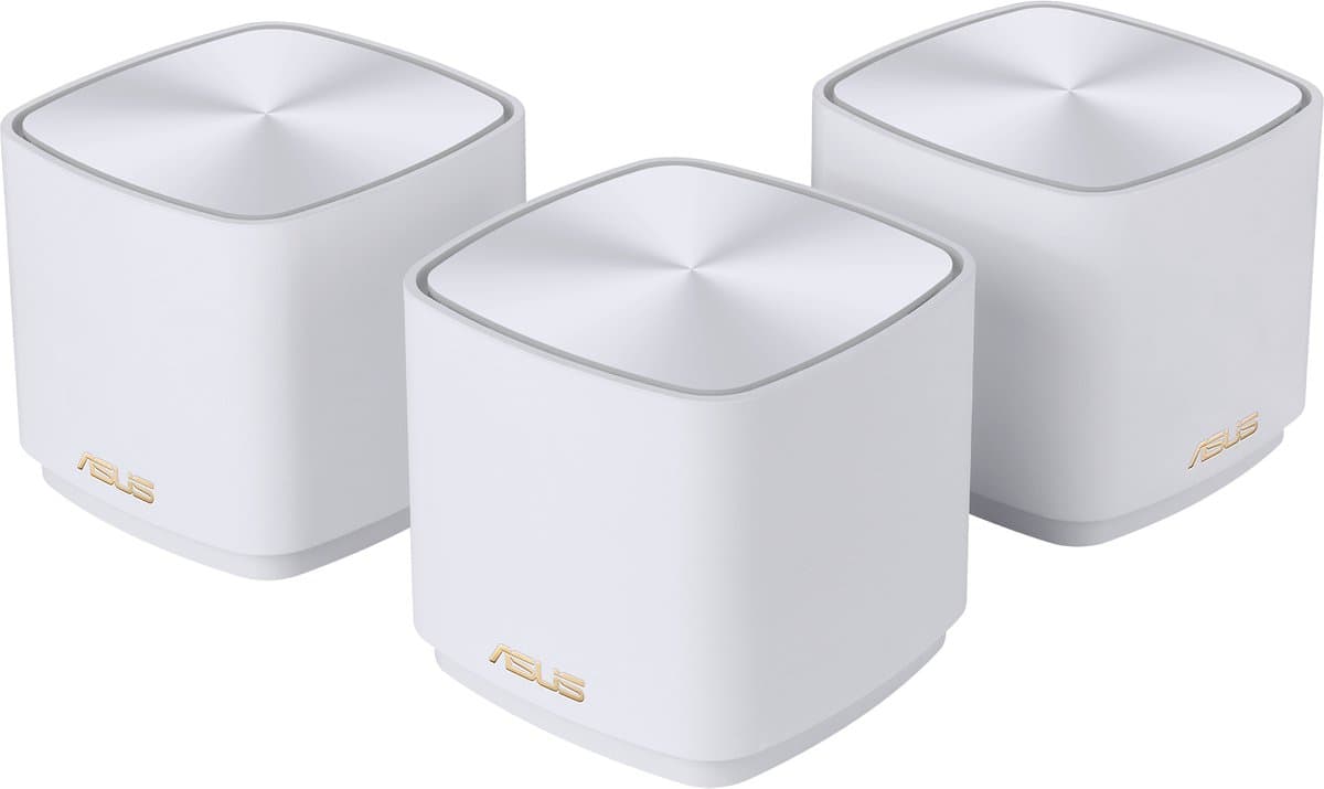 ASUS ZenWiFi XD5 (W-3-PK) Dual-band (2,4 GHz / 5 GHz) Wi-Fi 6 (802.11ax) wit, 2 interne antennes — afbeelding 1