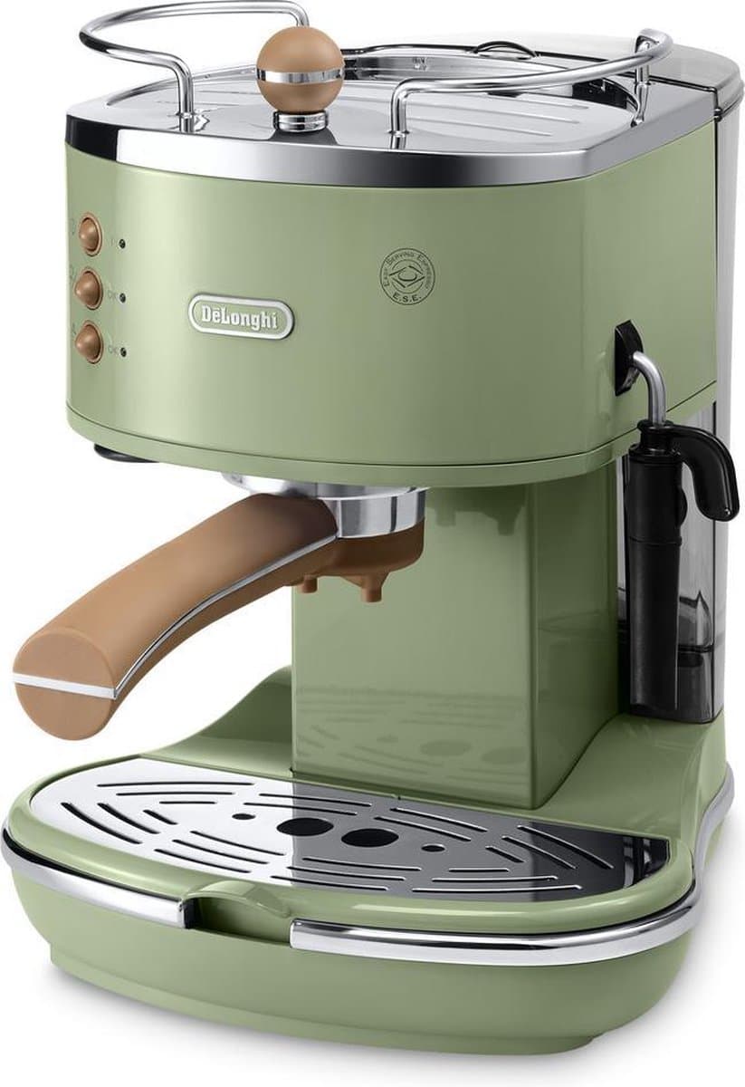 De'Longhi Icona Vintage ECOV 311.GR Handmatige Espressomachine - Limegroen — afbeelding 1